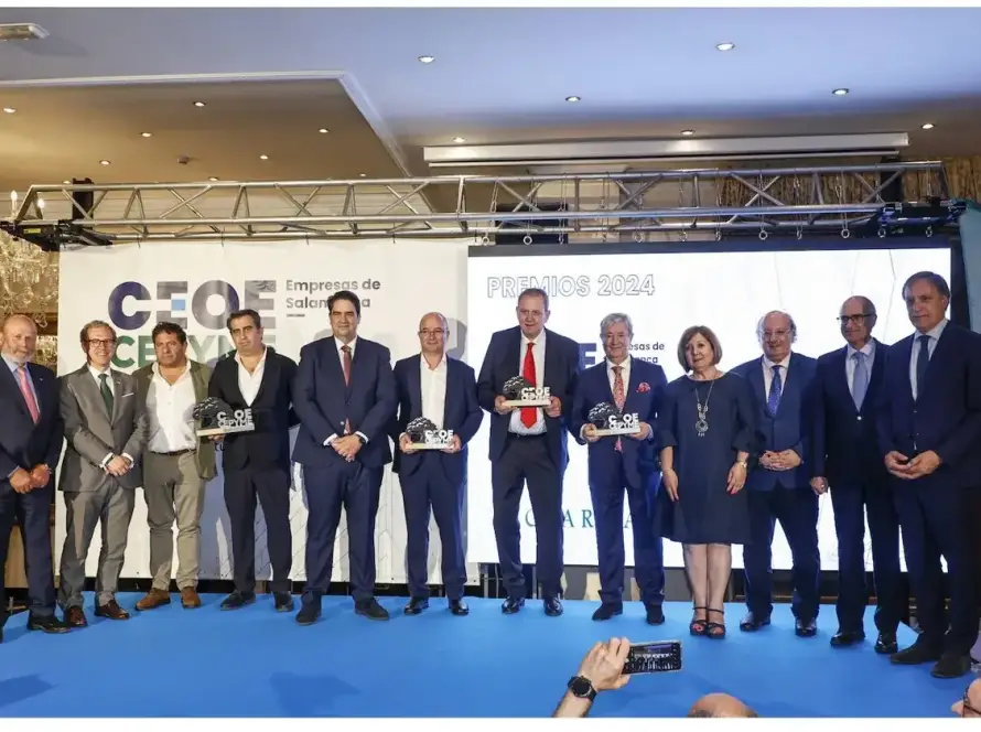 Las cuatro empresas cuya excelencia es reconocida por CEOE CEPYME Salamanca