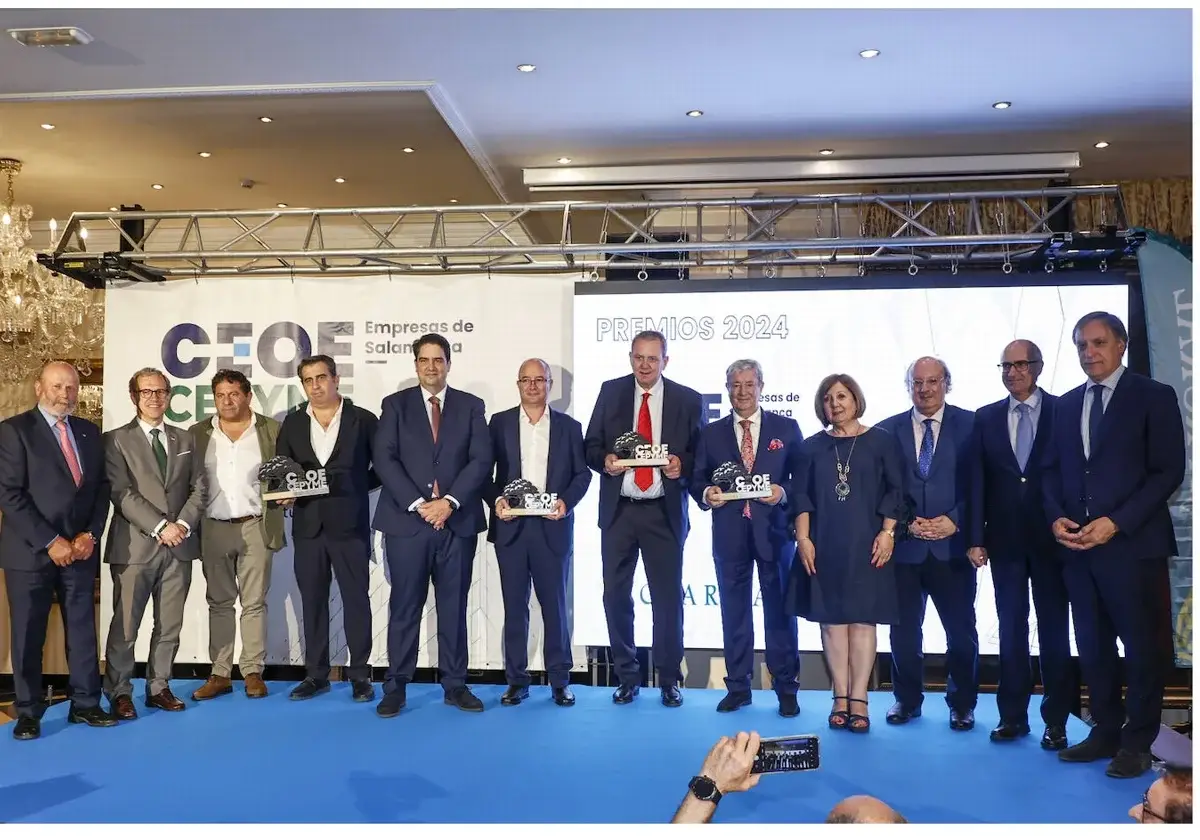 Las cuatro empresas cuya excelencia es reconocida por CEOE CEPYME Salamanca
